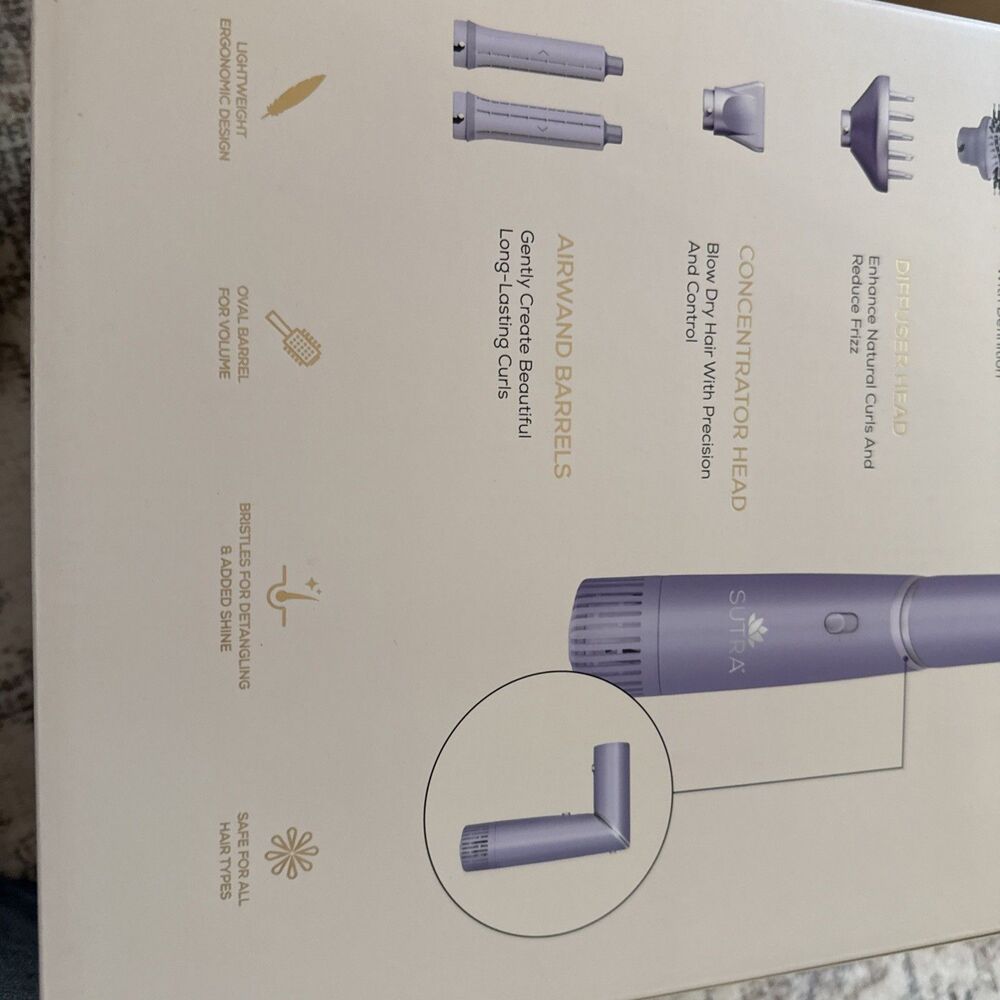 SUTRA AERO Styler, New in Box, Purple - Picture 5 of 9